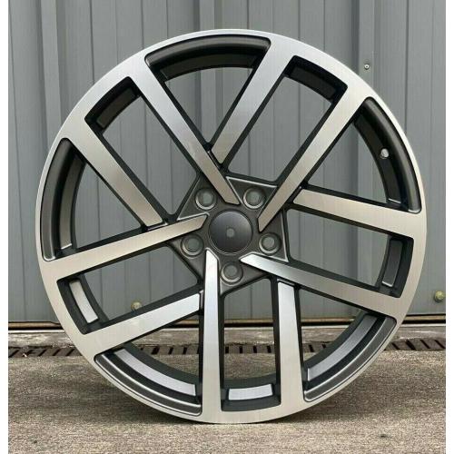 x4 18" Golf Jurva Style Alloys GMF Vw Golf Caddy Etc Seat Audi A3 TT 7.5J Et45