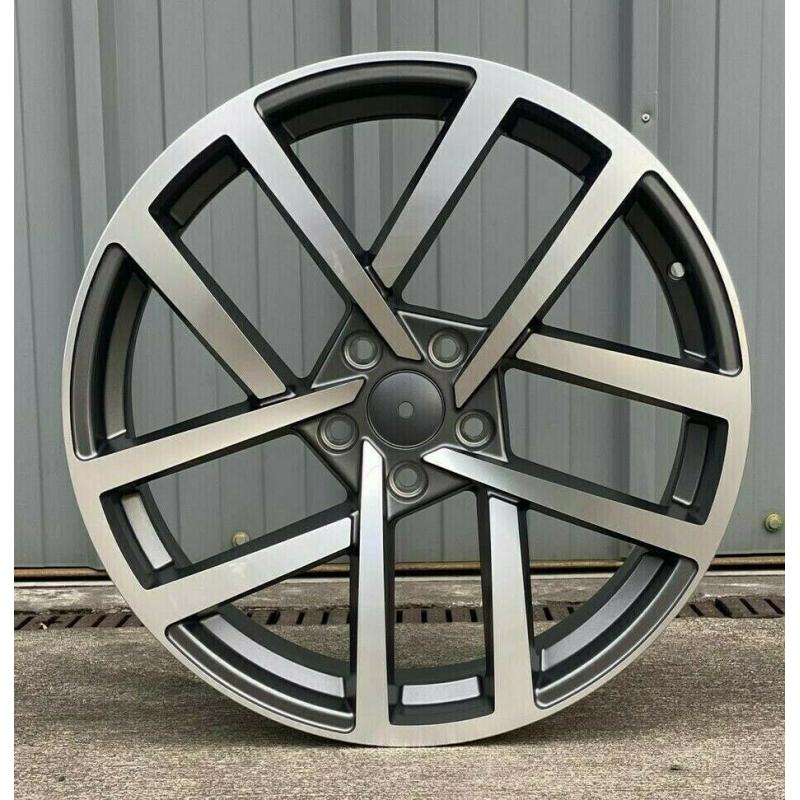 x4 18" Golf Jurva Style Alloys GMF Vw Golf Caddy Etc Seat Audi A3 TT 7.5J Et45