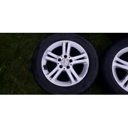 Mercedes E-class alloy wheels 16"