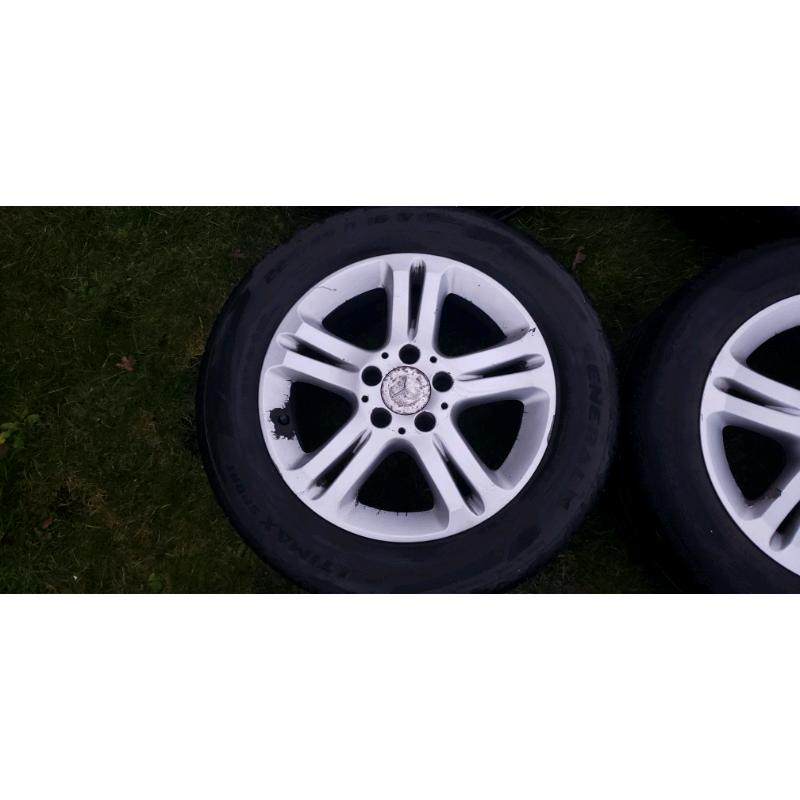 Mercedes E-class alloy wheels 16"