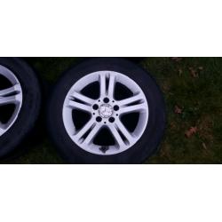 Mercedes E-class alloy wheels 16"
