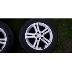Mercedes E-class alloy wheels 16"