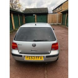 2003 VW Golf 1.4L Petrol for spare or repair