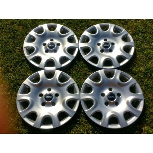 Full Set 15" Genuine Mini F55 Wheel Trims Off 2017 Model Not Alloys Tyres