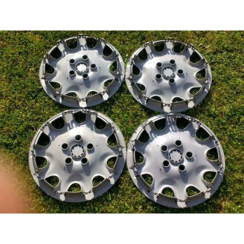 Full Set 15" Genuine Mini F55 Wheel Trims Off 2017 Model Not Alloys Tyres