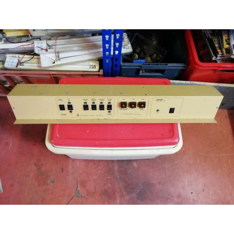 Abbey Caravan switch panel
