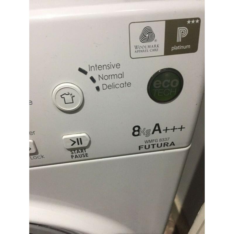 Washing Machine: Hotpoint 8kg A+++ WMFG 8337 Futura