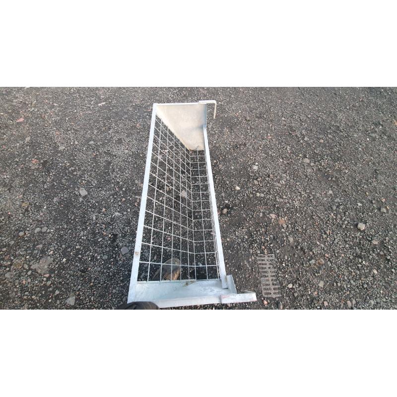 Choice of sheep lamb hang on hay feeder racks tractor