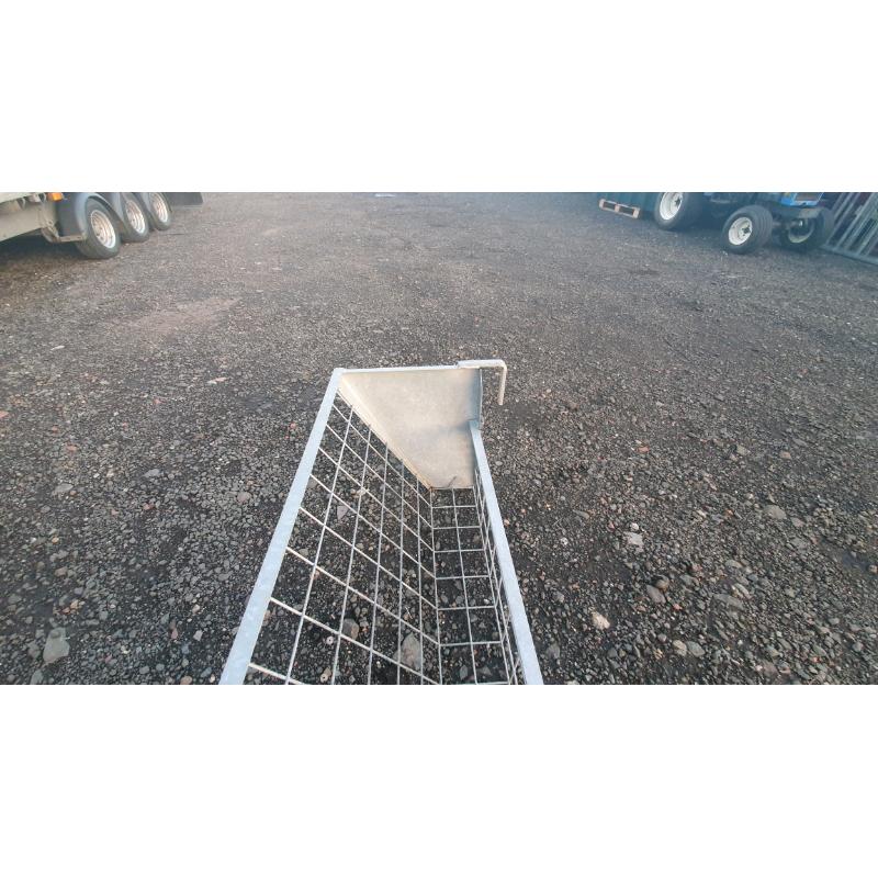Choice of sheep lamb hang on hay feeder racks tractor