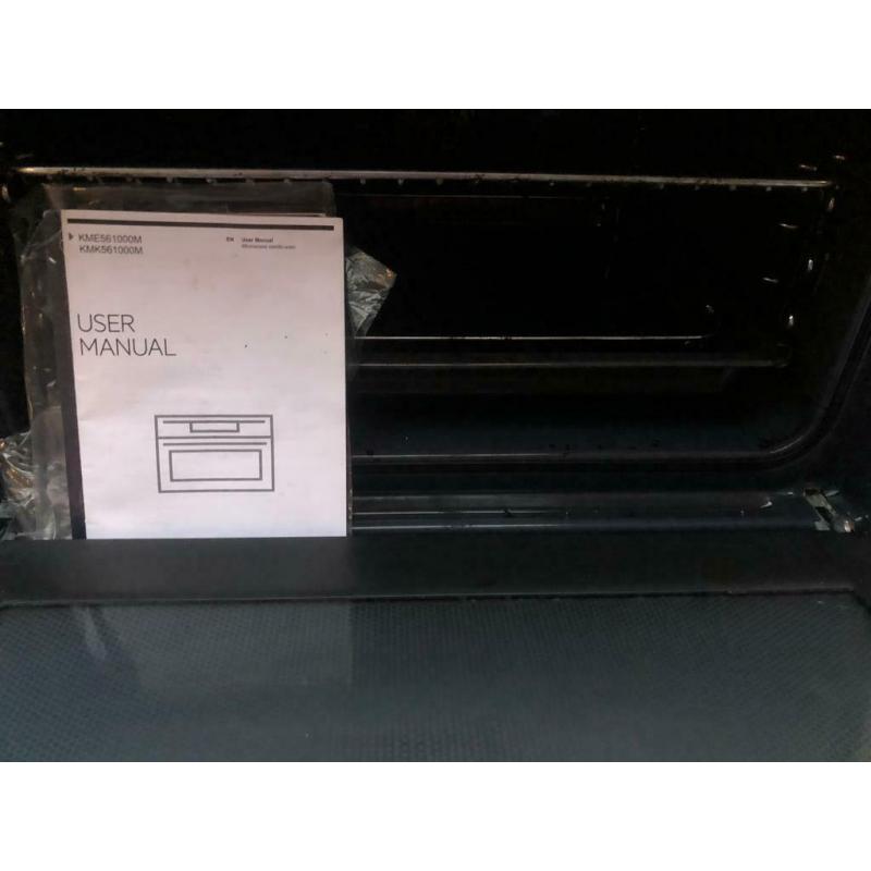 AEG Eectric oven with microwave. KME561000M