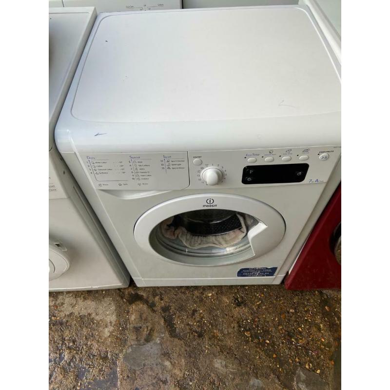 Indesit new model 7 kg timer display fully working washing machine
