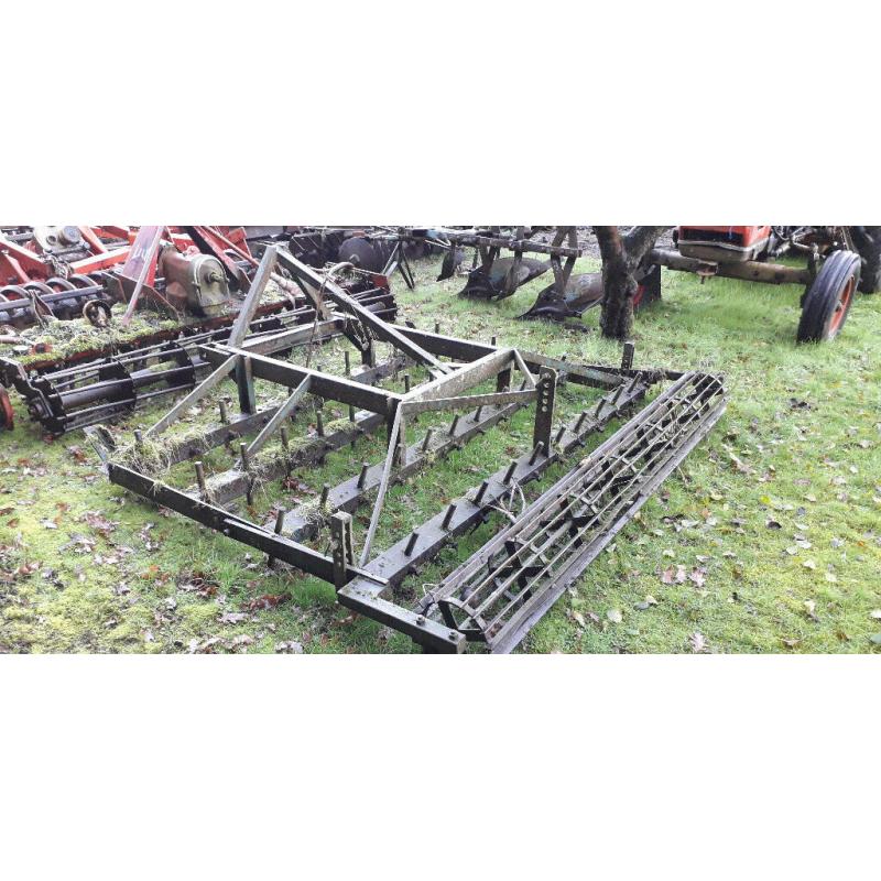 Tractor Mounted Dutch Harrow Cultivator Land Leveller Grader harrows
