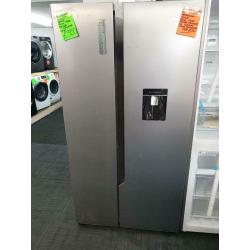 Ex display fridge master American style fridge freezer with water dispenser