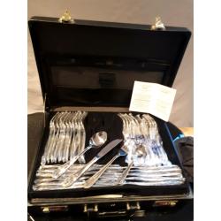 Bestecke 23/24 karat gold cutlery set new in case excellent quality
