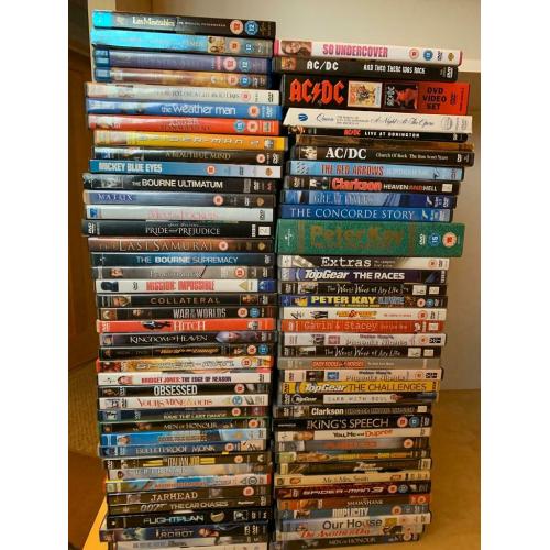 DVDs - Job Lot