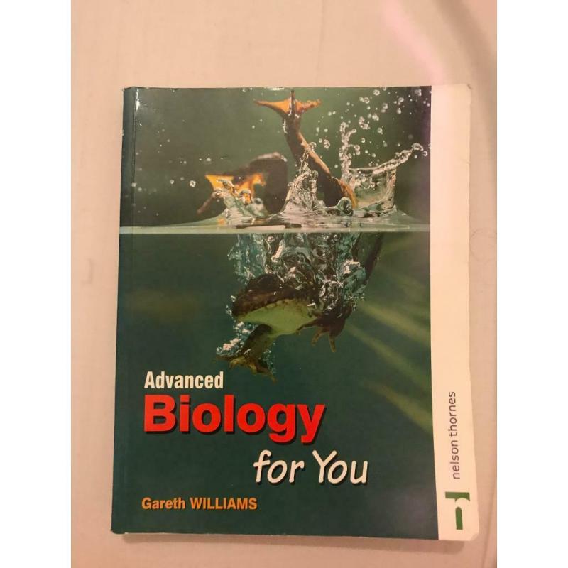 Ddvanced Biology for you. By Gareth Williams.