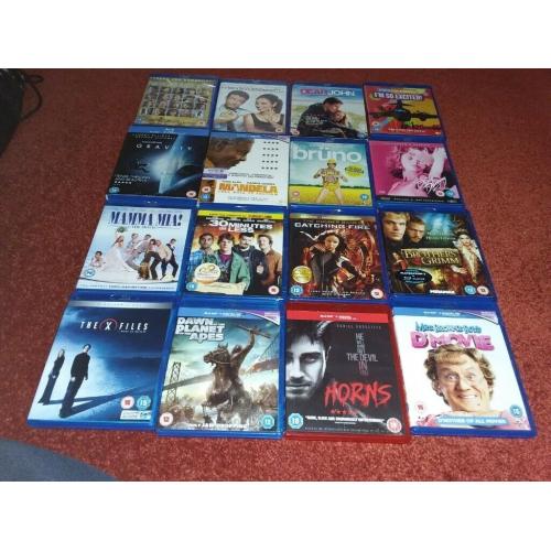 LOADS OF BLU RAY DVD'S FOR SALE.