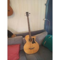 Tanglewood Accoustic Bass Guitar