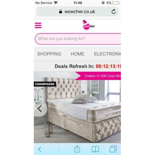 Super king headboard