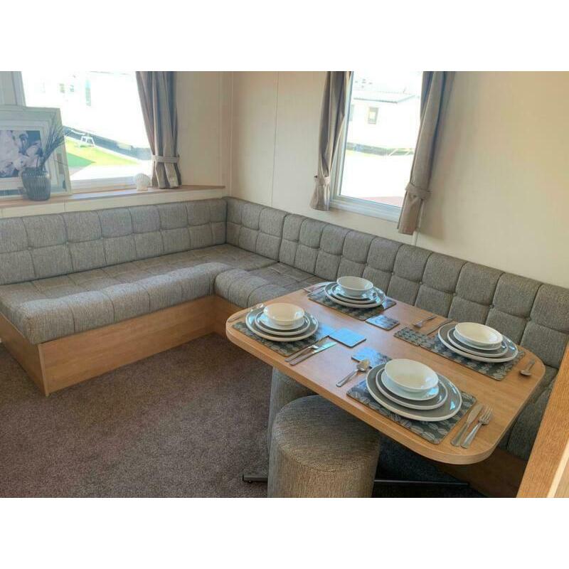 6 berth double glazed & central heated static caravan, North Wales