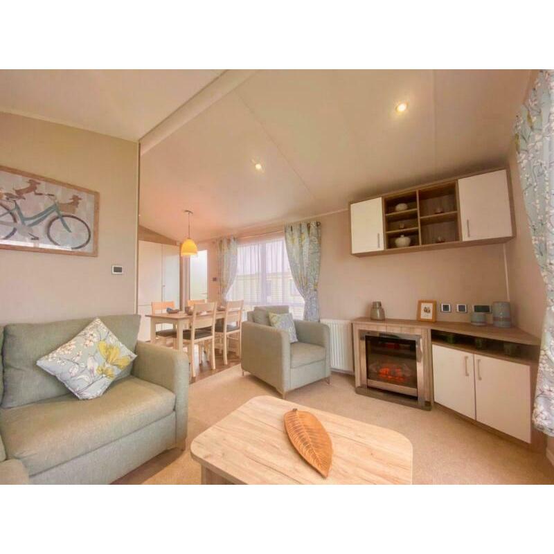 Stunning 3 bed DG & CH caravan for sale at crimdon dene holiday park