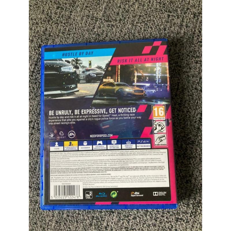 NFS Heat PS4 for sale