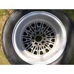 BMW E36 - 15 INCH ALLOY WHEEL 1180447-12 & GOOD TYRE ContiEcoContact CP 205/60 R15 91V
