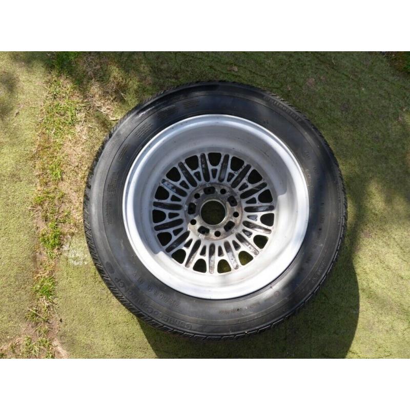 BMW E36 - 15 INCH ALLOY WHEEL 1180447-12 & GOOD TYRE ContiEcoContact CP 205/60 R15 91V