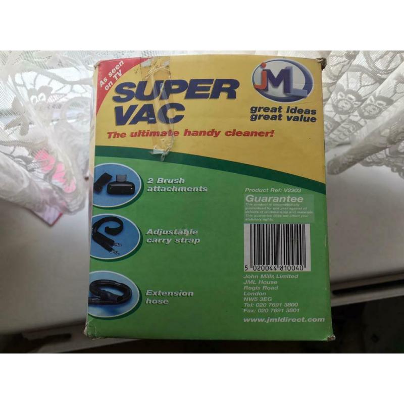 Hand Vacuum Cleaner JML Super Vac ?15