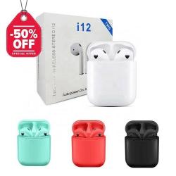 Wireless Bluetooth Earbud Headphones In Ear Earphones For Android IOS - 9 Colours - 2 for ?20