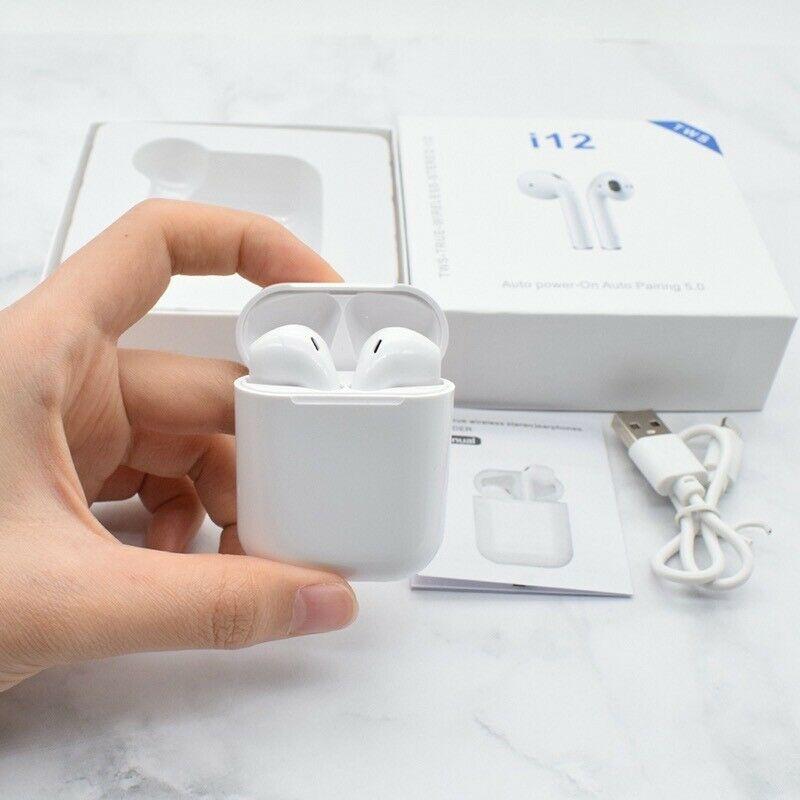 Wireless Bluetooth Earbud Headphones In Ear Earphones For Android IOS - 9 Colours - 2 for ?20