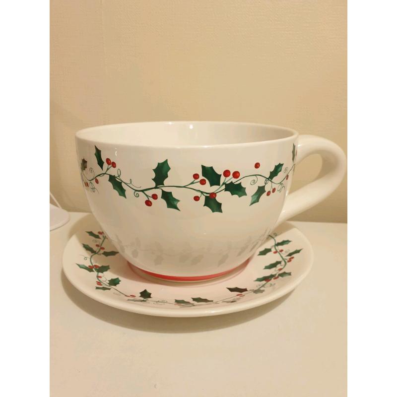 Giant teacup planter