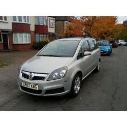 Well maintained Zafira MPV ULEZ compliant