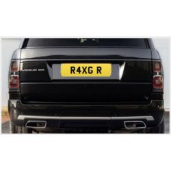 R4 XGR (R4XGR or R4XG R) RANGE ROVER or FORD RANGER private car number plate