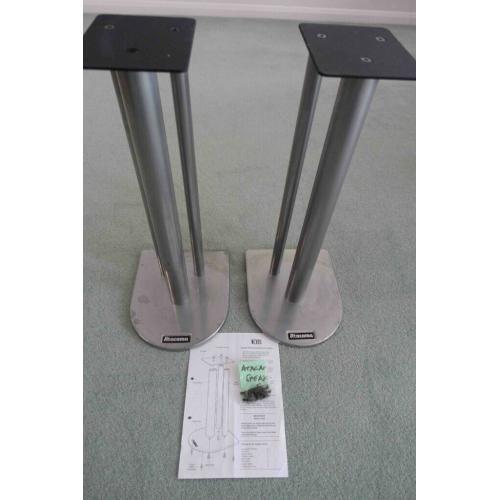 Atacama Nexus Hi Fi Speaker Stands 60cm Chrome/Nickel finish