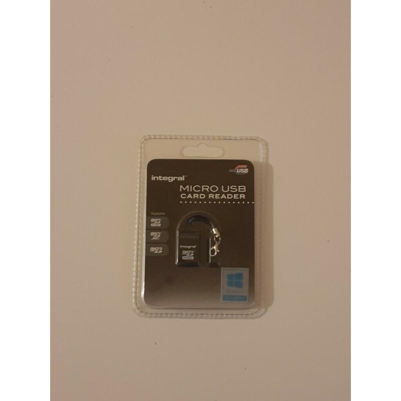Integral Micro USB Card Reader