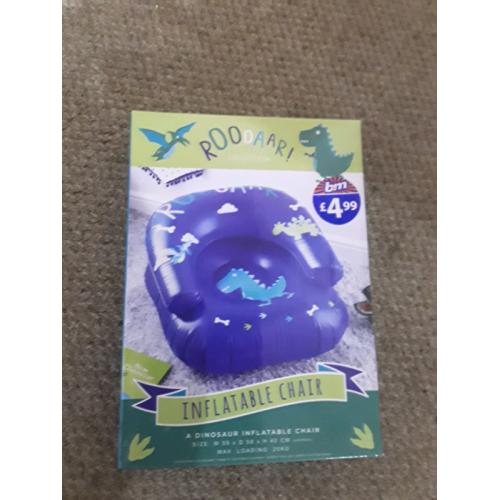 Dinosaur inflatable chair