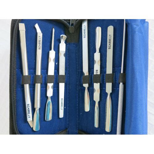 Bizarre lY Stainless Steel Heavy Duty Manicure Pedicure kit 8 Piece