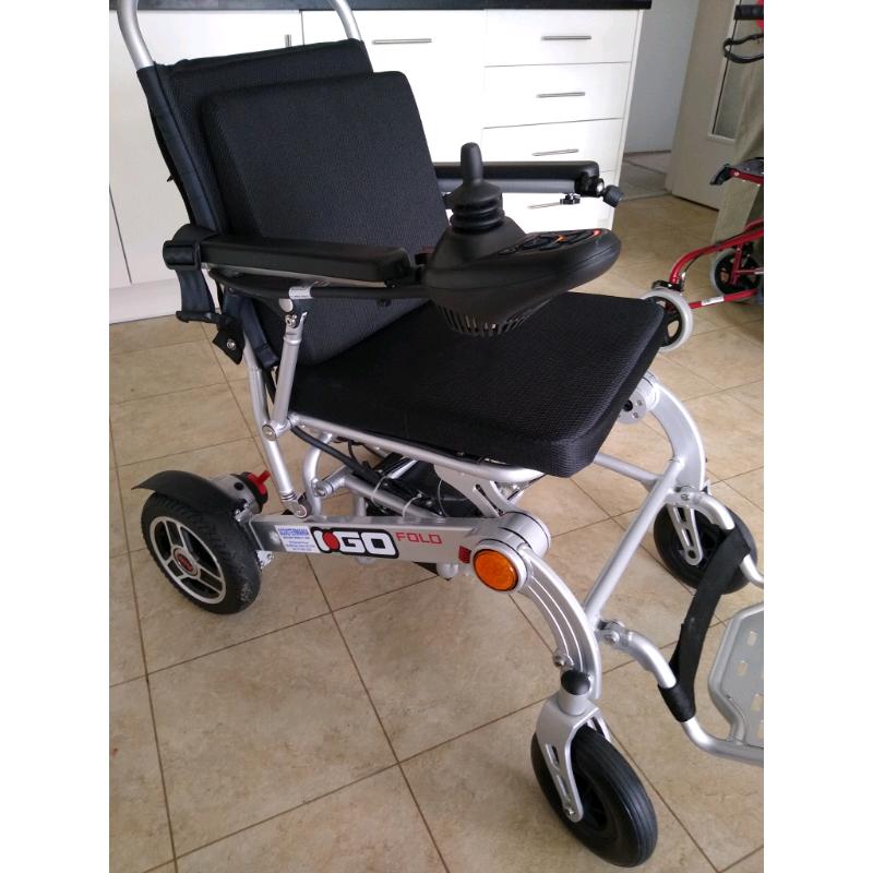 I-go electric wheelchair, battery powered like new