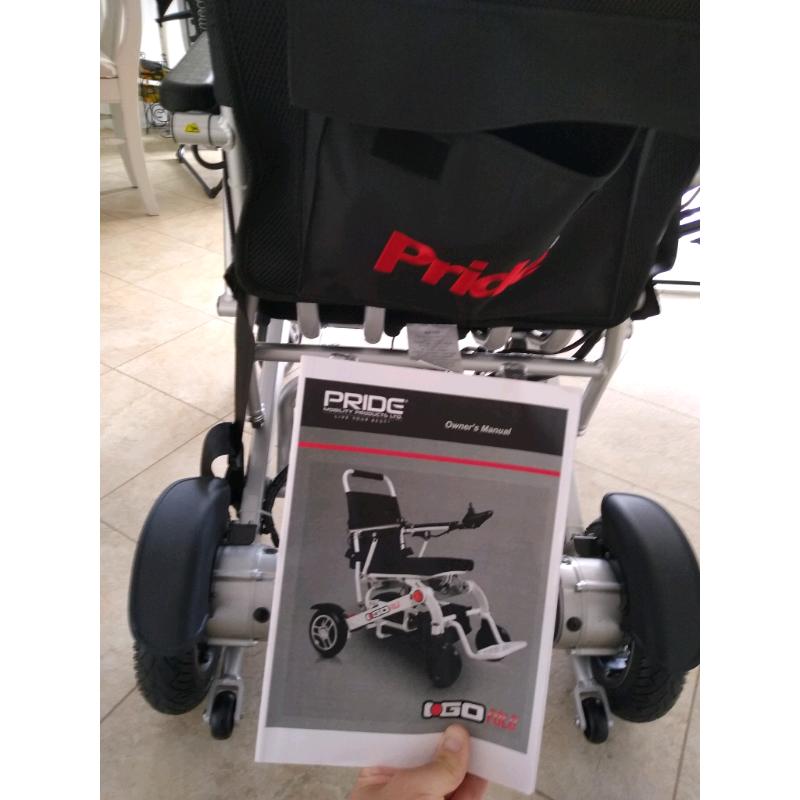 I-go electric wheelchair, battery powered like new