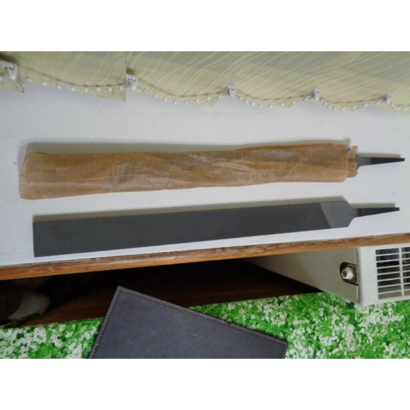 1 NEW UNUSED ENGINEERS 12 INCH BASTARD FIRST COARSEST CUT HAND METAL FILE