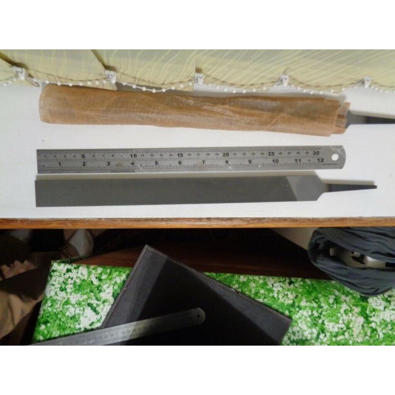 1 NEW UNUSED ENGINEERS 12 INCH BASTARD FIRST COARSEST CUT HAND METAL FILE