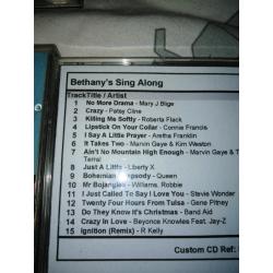 Karaoke cdg disks