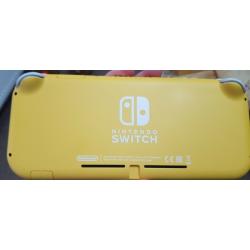 Nintendo switch lite plus 128 gb memory card and carry case