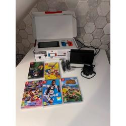 Nintendo switch with 5 Games boxed