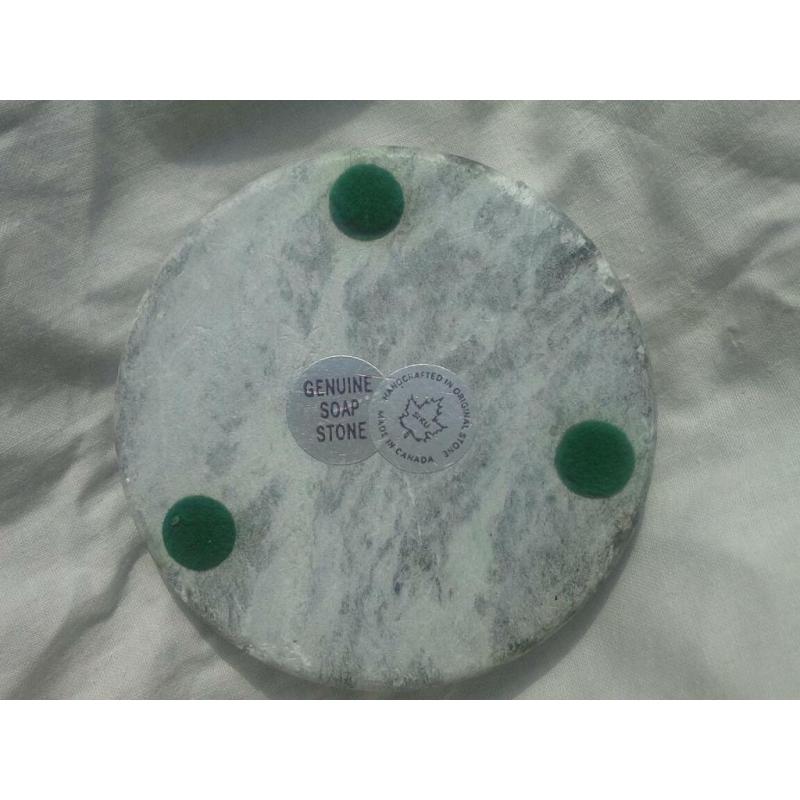 Genuine soapstone, made in Canada