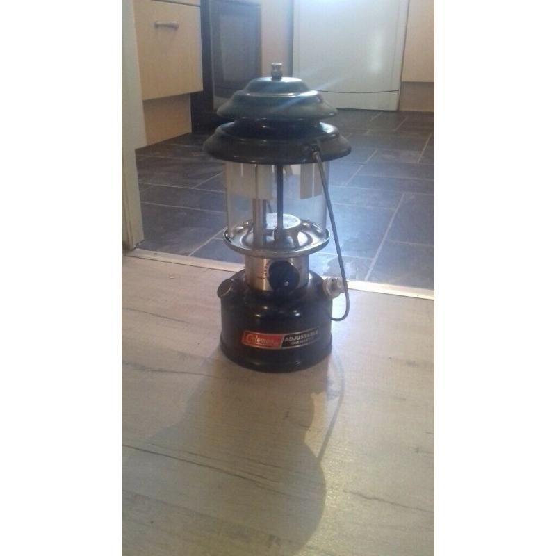 Coleman lantern.
