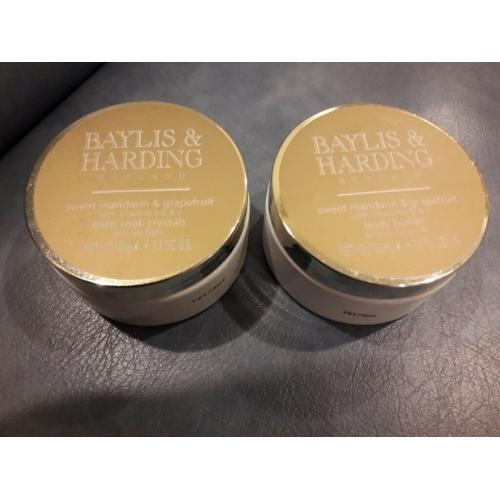 B&H bath crystals and body butter