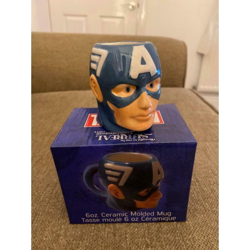 Collectible Captain America 6oz Mug