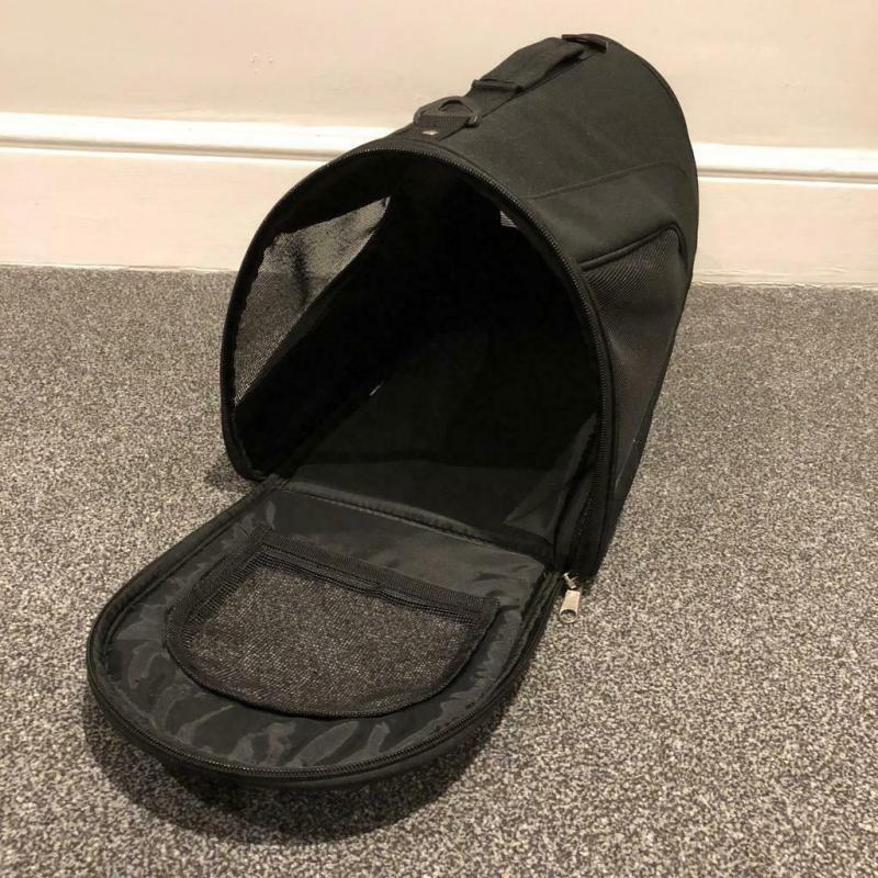 Collapsible Pet Carrier and Cat Toys